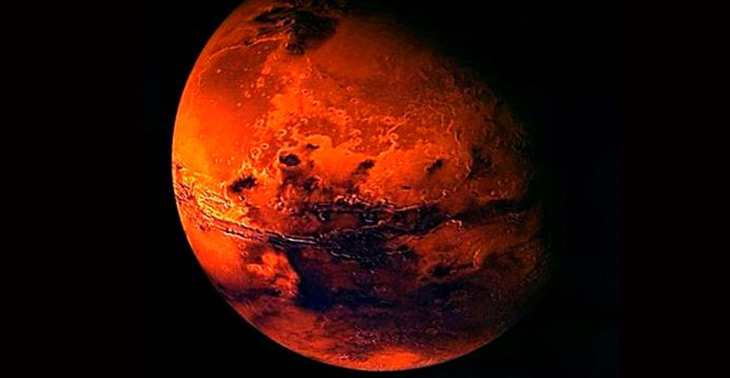 मंगल पर जल की मौजूदगी के आसार