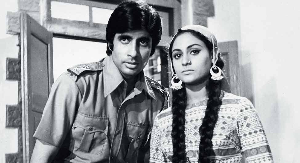 जंजीर में अमिताभ बच्चन के साथ जया भादुड़ी