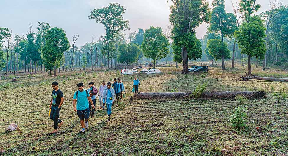 प्रकृति के बीच चहलकदमी