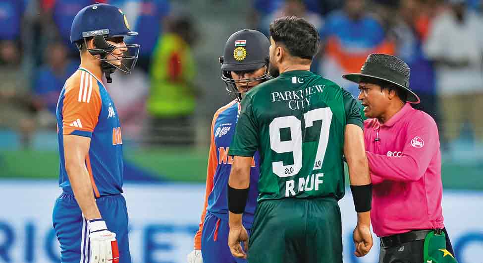 हारिस रऊफ के साथ विवाद 
