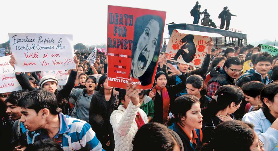 निर्भया बलात्कार मामले ने देश की राजधानी सहित पूरे भारत में गुस्से का उबाल आ गया था