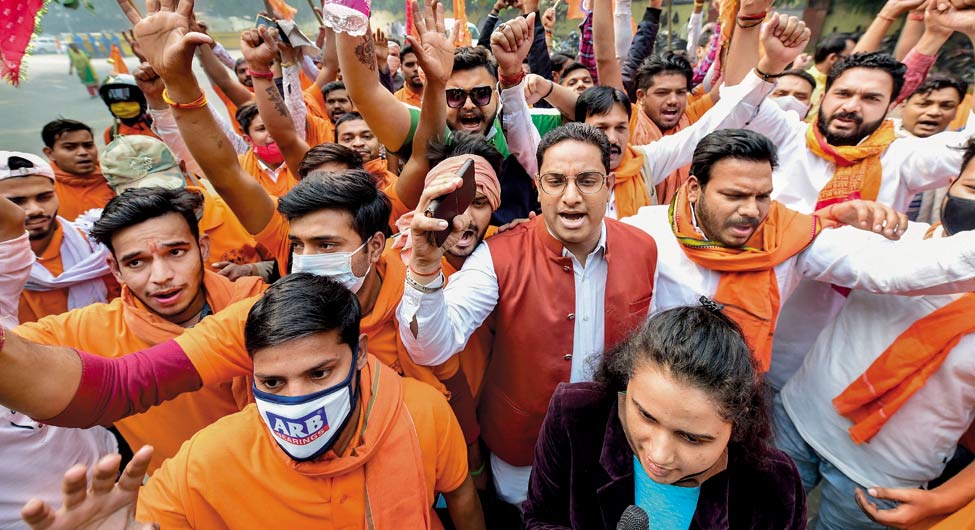 8 नवंबर को दिल्ली के जंतर-मंतर पर ‘लव जेहाद’ के खिलाफ विश्व हिंदू महासंघ का प्रदर्शन