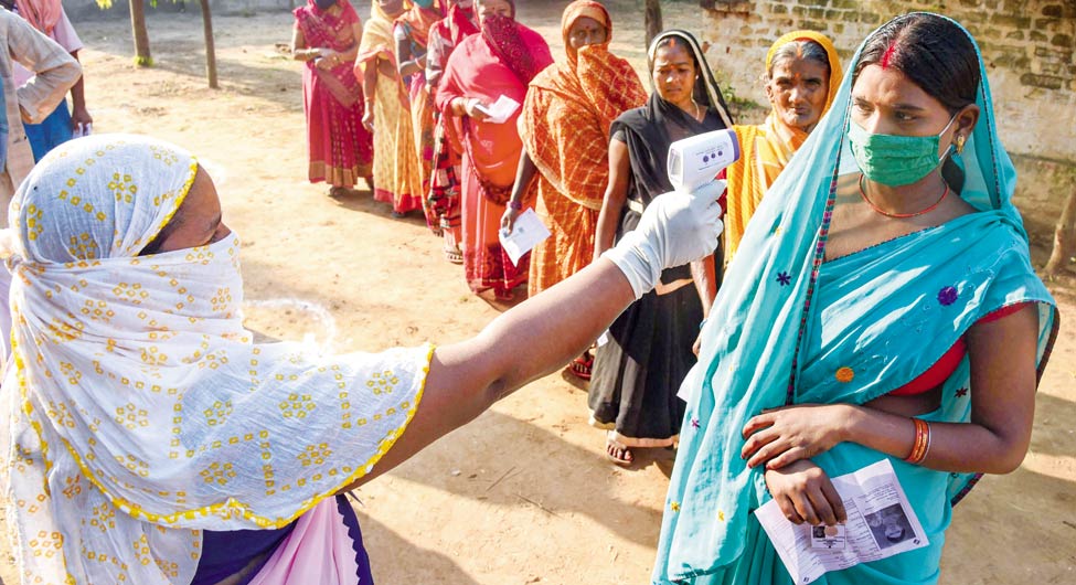 महिलाओं ने जम कर भाजपा के पक्ष में वोट दिए
