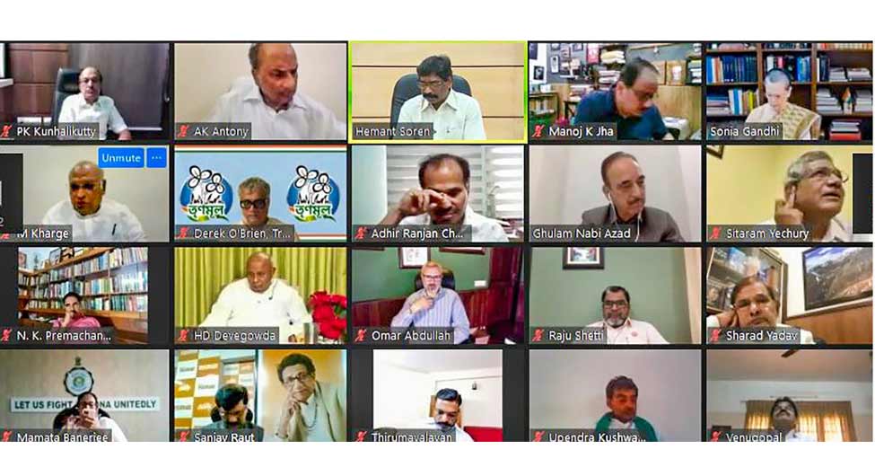 पहली बारः मजदूरों के मुद्दे पर सोनिया गांधी ने 19 मई को 22 विपक्षी दलों के साथ वीडियो कॉन्फ्रेंस के जरिए बैठक की